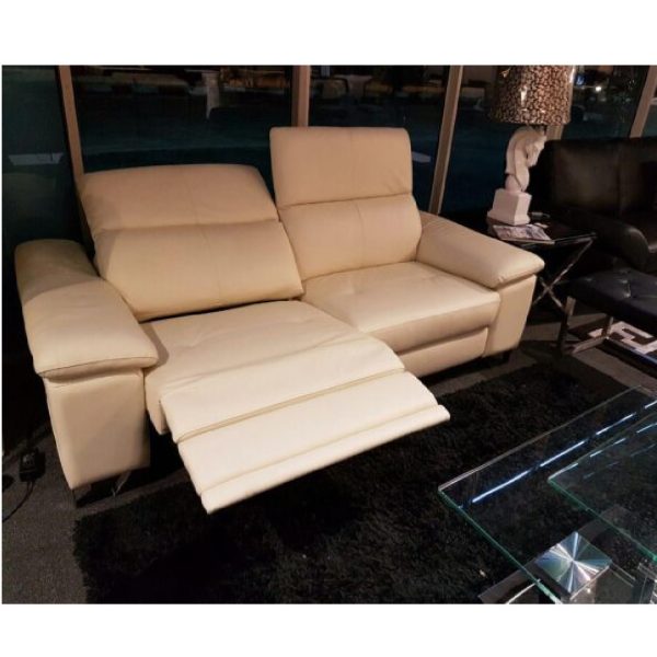 Vanessa II Italy Full Recliner Leather Sofa with 2 Electric incliner