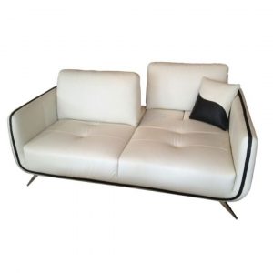 Xiller Leather Sofa with Adjustable Seater