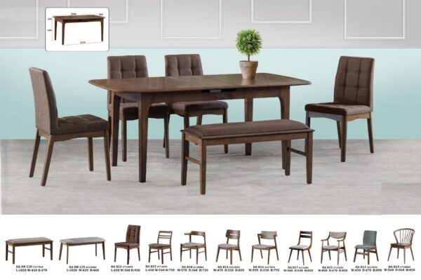 Devyn Wooden Extendable Dining Table