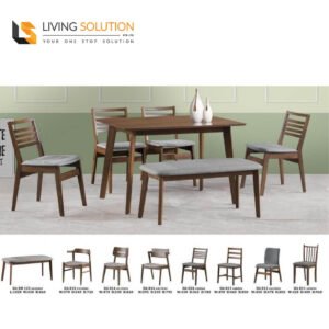 Theo Wooden Dining Table Dining Chair Dining Set