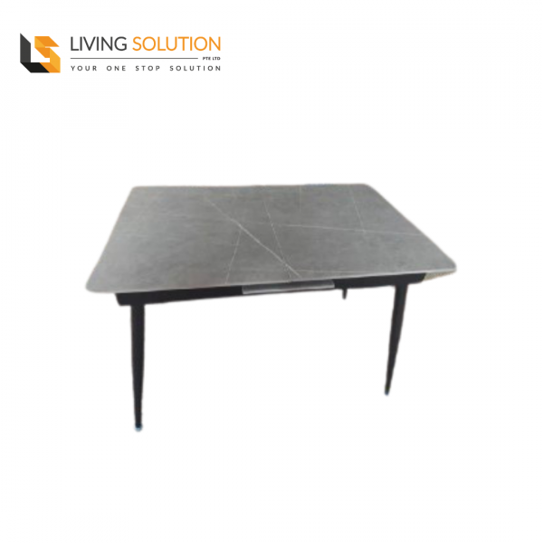 Roco Extension Sintered Stone Dining Table Grey