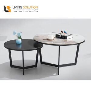Kine Sintered Stone Coffee Table Set