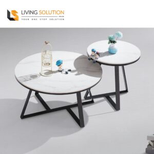 Janis Sintered Stone Coffee Table Set