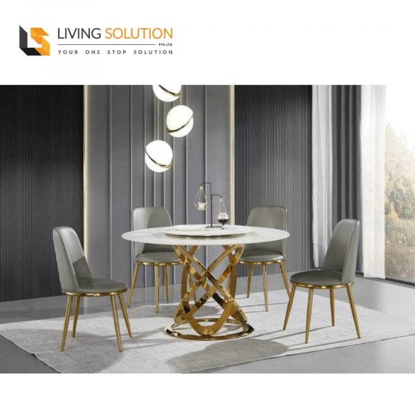 Sina Sintered Stone Dining Table