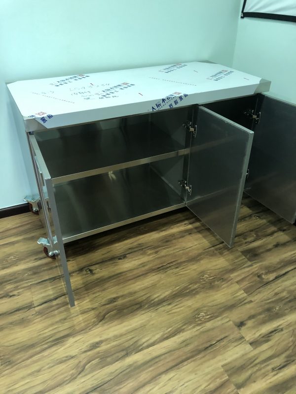 Stainless Steel Kitchen Cabinet with Wheels