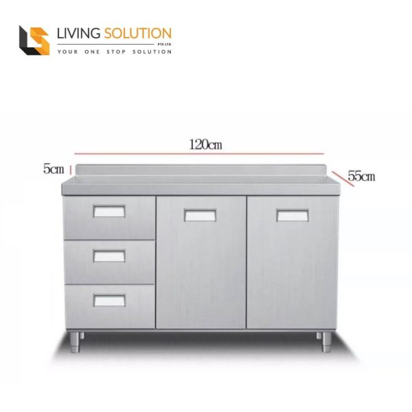 120cm-Stainless-Steel-Kitchen-Cabinet-with-Drawers