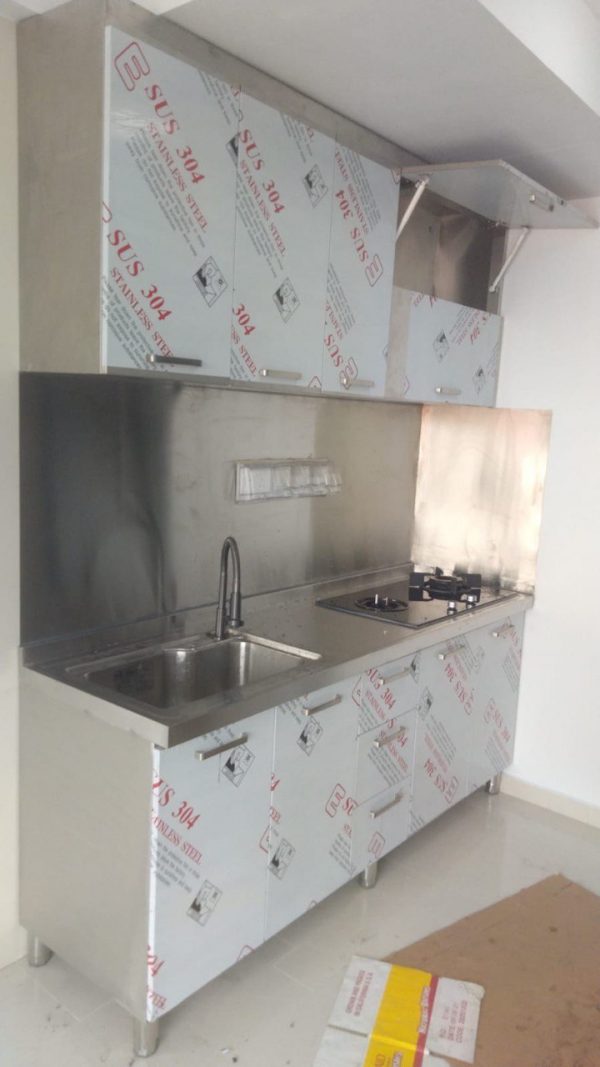 SUS 304 Stainless Steel Kitchen Cabinet