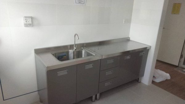 Sus O Modular Full Stainless Steel Kitchen Cabinet