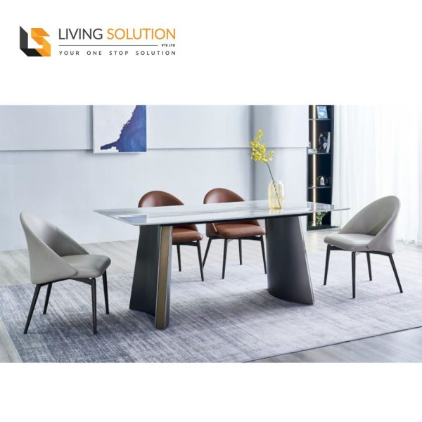 Lucille Sintered Stone Dining Table