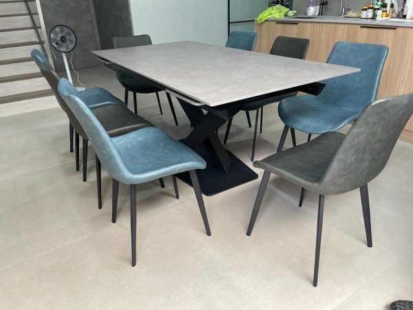 Rova Sintered Stone Extendable Dining Table