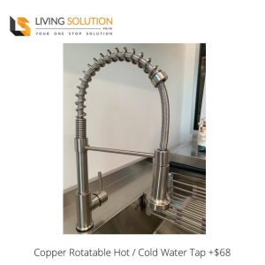Copper Rotatable Hot n Cold Water Tap