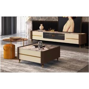Lodia Sintered Stone Top Coffee Table TV Console
