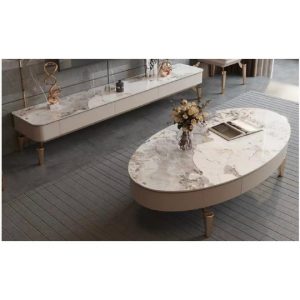 Nelly Sintered Stone Top Coffee Table or TV Console