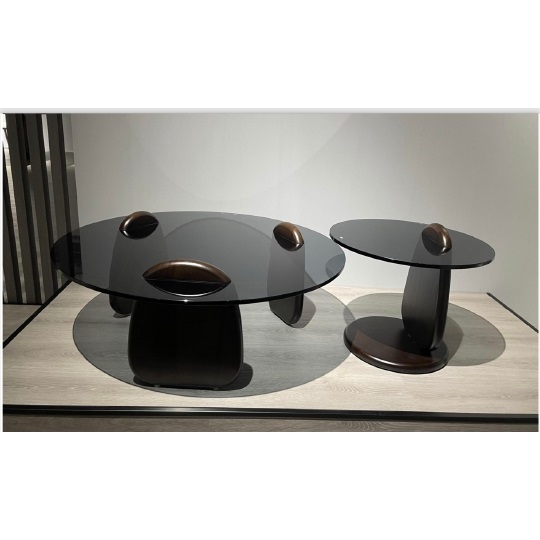 Rodas Tempered Glass Designer Coffee Table