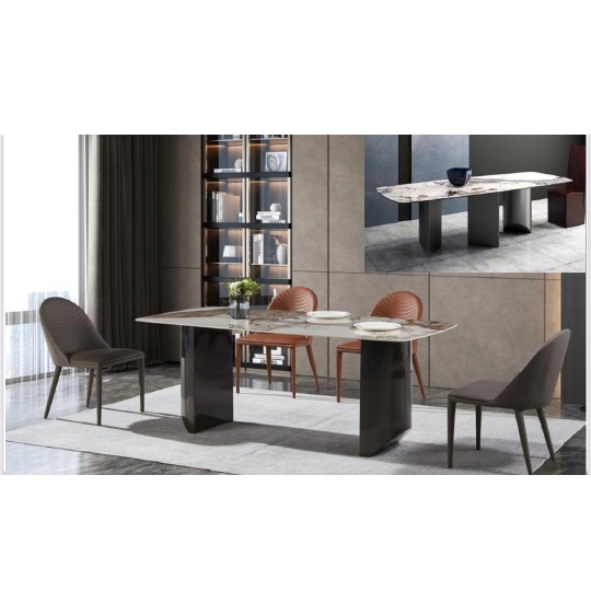 Zelia Sintered Stone Dining Table