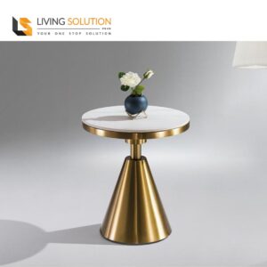 Neo Sintered Stone Top Bedside Table Side Table