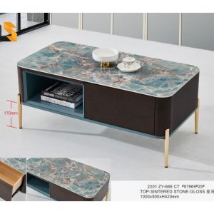 Pata Gloss Sintered Stone Top Coffee Table