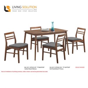 Liana Wooden Dining Table or Set