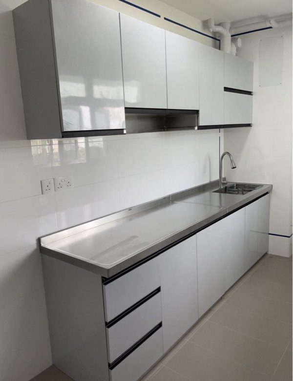 Coloured Customised Modular Stainless Steel Cabinet