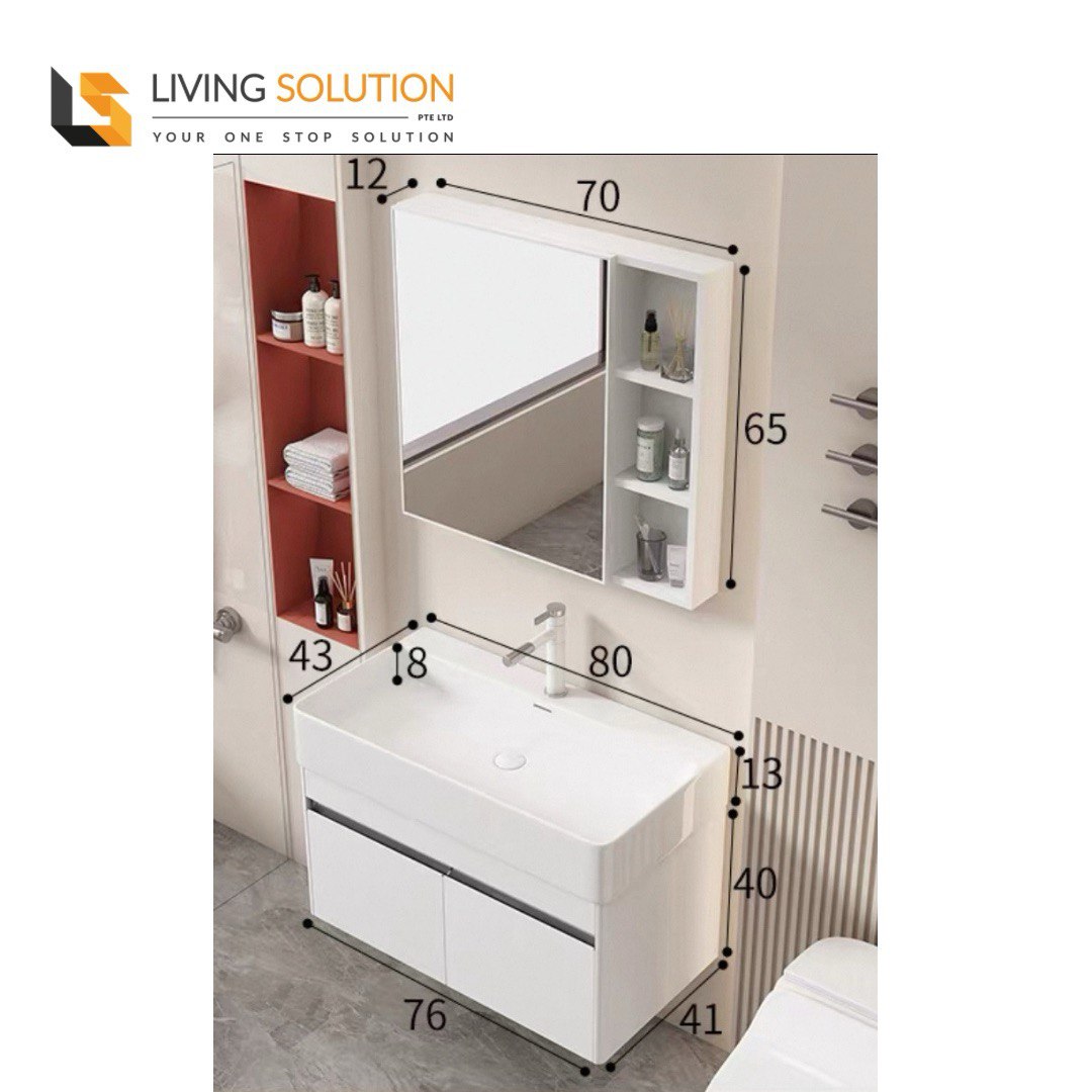 Stainless Steel Bathroom Vanity Cabinet-2 Stainless Steel Bathroom Vanity Cabinet