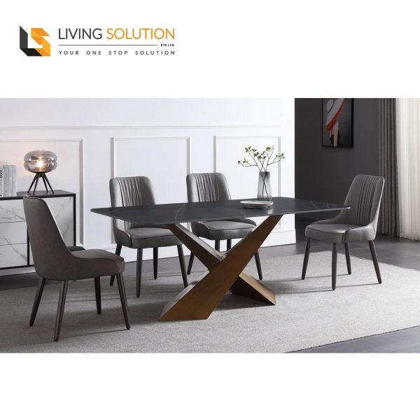 Bia Small Sintered Stone Dining Table