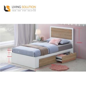 Maria Wooden Bed Frame Singapore
