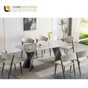 Mira Sintered Stone Dining Table