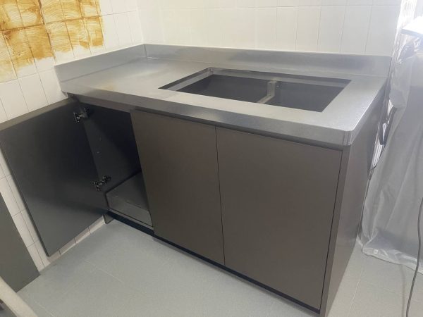 Premium Customised Modular Stainless Steel Kitchen Cabinet