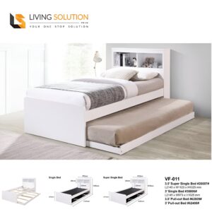 VF-011 Wooden Pull Out Bed Frame