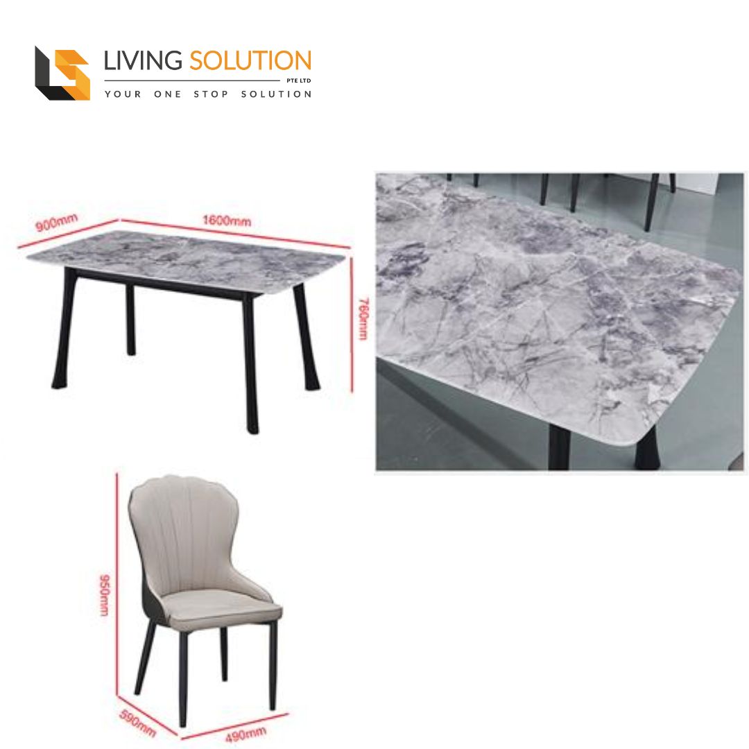 Lino Marble Dining Table