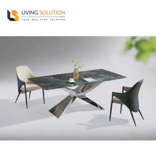 Baris Sintered Stone Dining Table