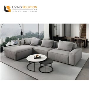 Lance L Shape Fabric Sofa