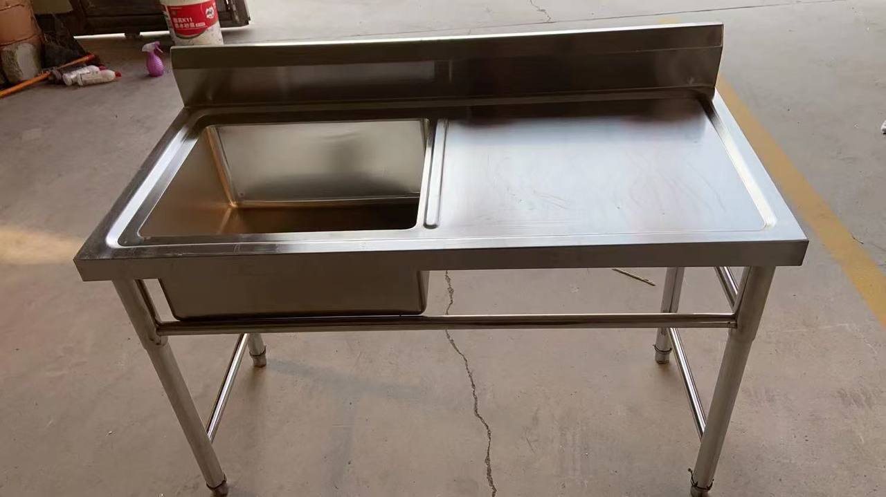 Stainless Steel Sink Work Table SUS 304 Stainless Steel Sink Work Table SUS 304