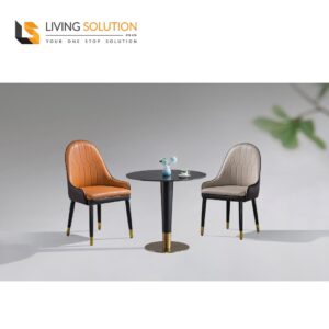Hola Sintered Stone Top Round Dining Table
