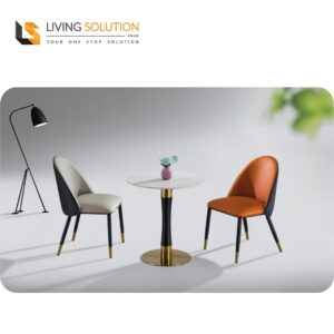 Loro Sintered Stone Top Round Dining Table
