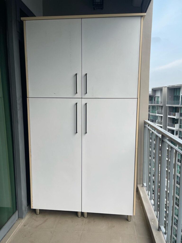 Stainless Steel Outdoor Storage Cabinets Balcony | Living Solution