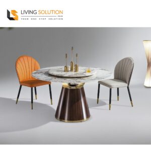 Osamu Round Sintered Stone Dining Table