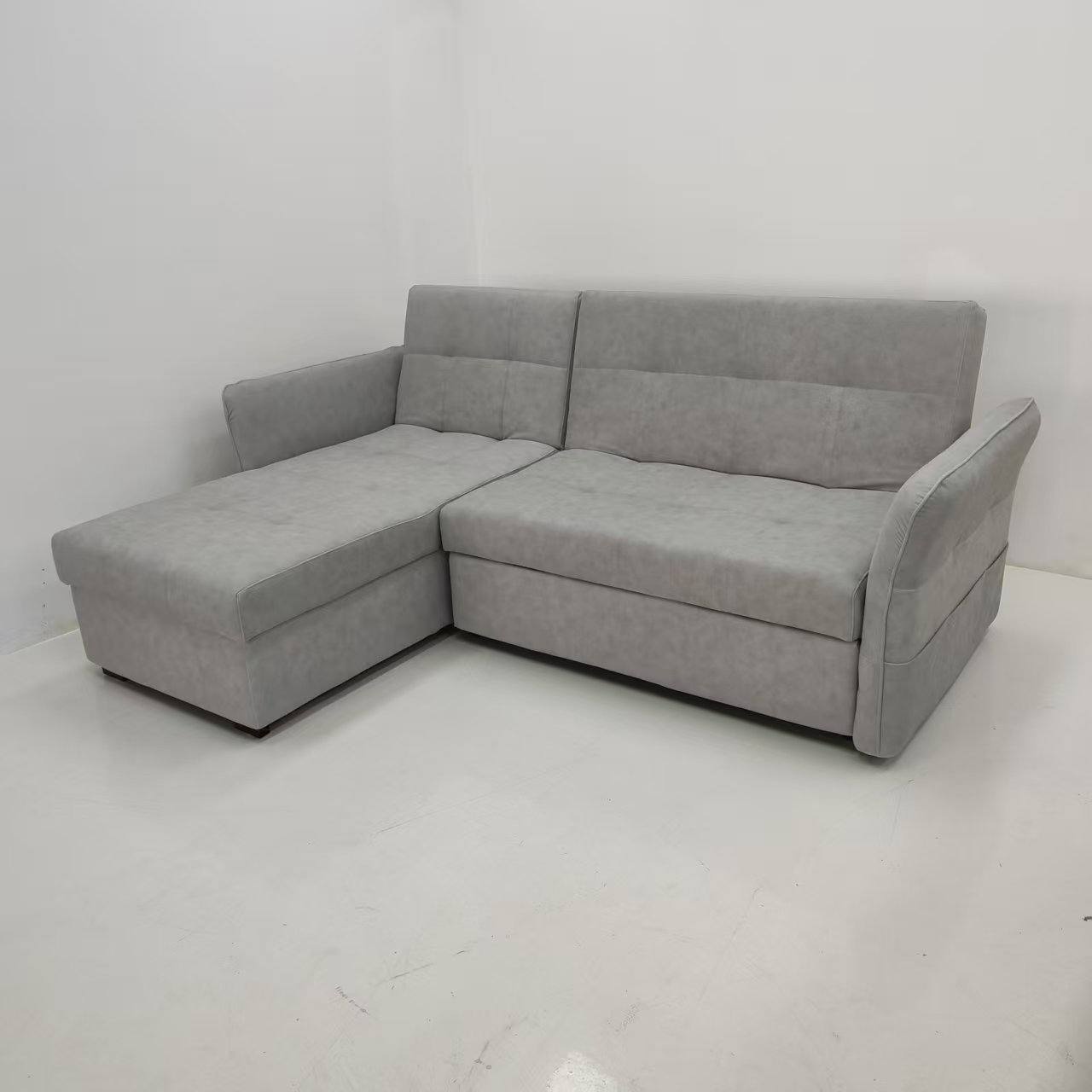 Carra L Shape Sofa Bed with Storage 225cm in grey Carra L Shape Sofa Bed with Storage 225cm in grey
