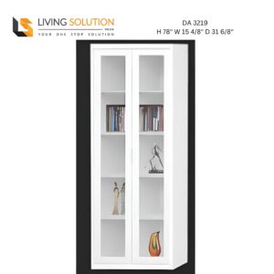 Kurt 2 Door Bookshelf