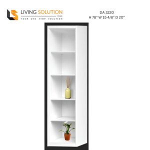 Kurt III 1 Door Bookshelf