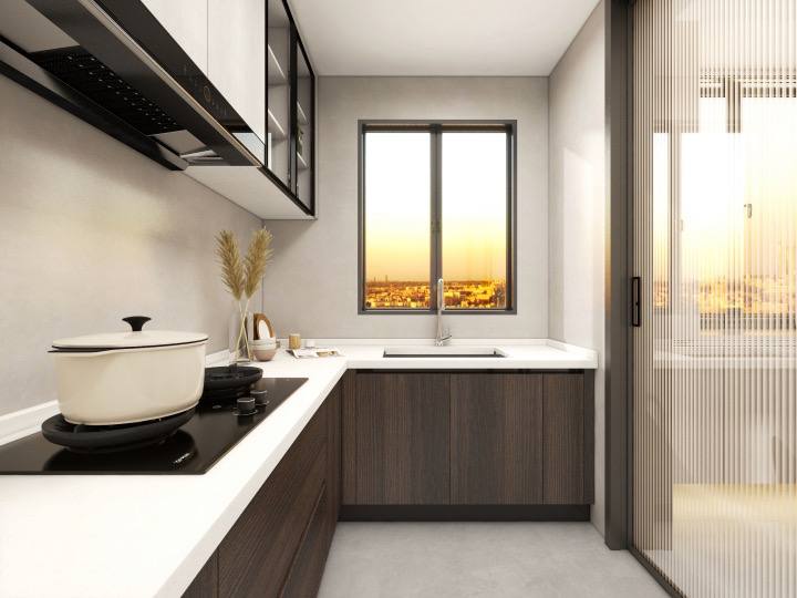 Scandinavian Theme Custom Kitchen Cabinet Whole House Customisation Living Solution Scandinavian Theme Custom Kitchen Cabinet Whole House Customisation Living Solution