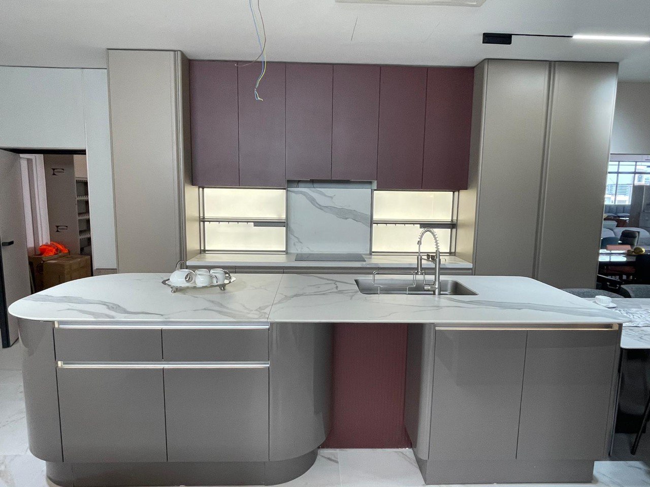 Custom Wooden Kitchen Cabinet in Singapore