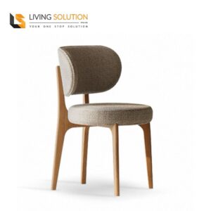 Yash Ash Wood Dining Chair