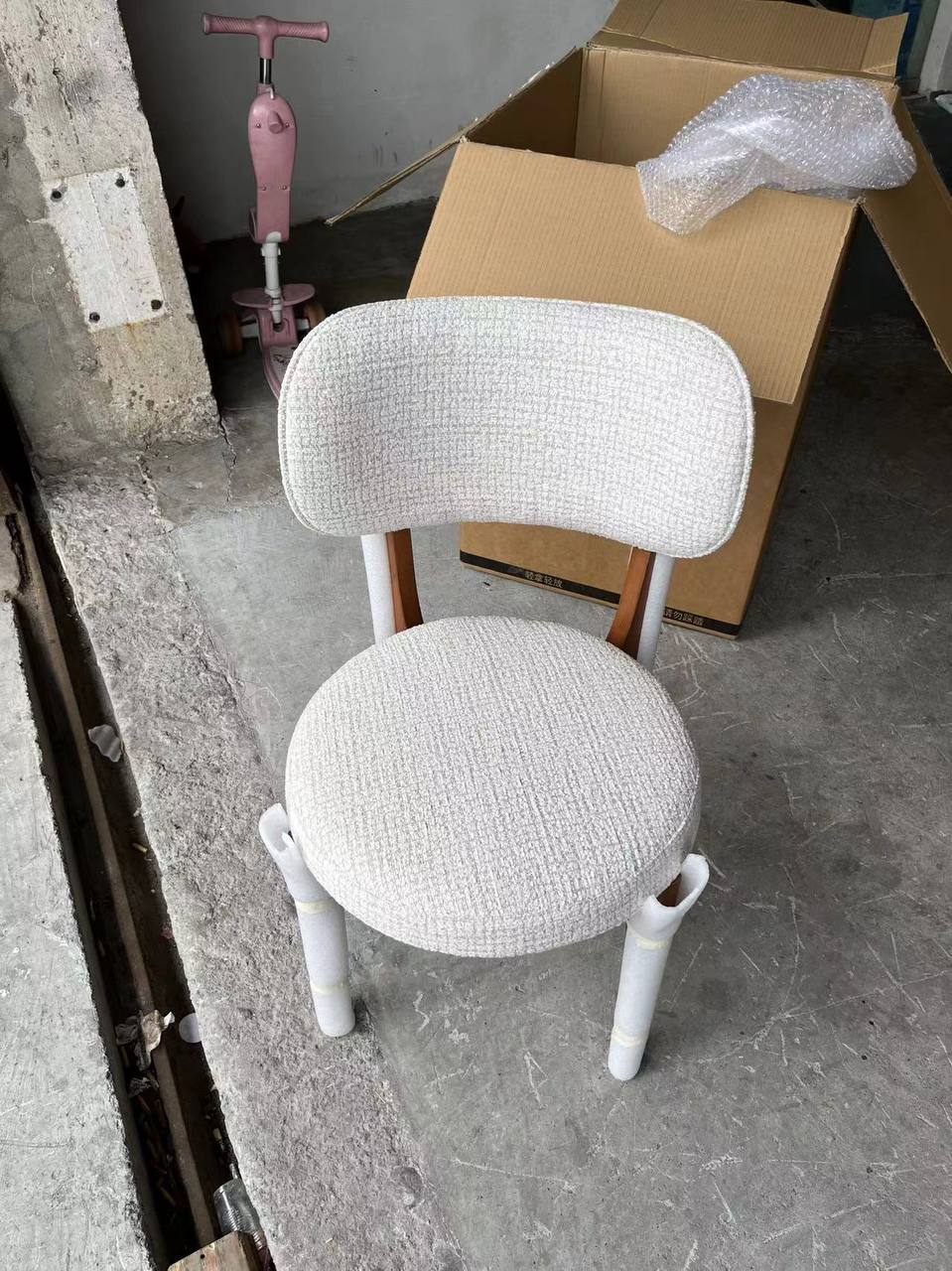 Yash Ash Wood Dining Chair at warehouse Yash Ash Wood Dining Chair at warehouse