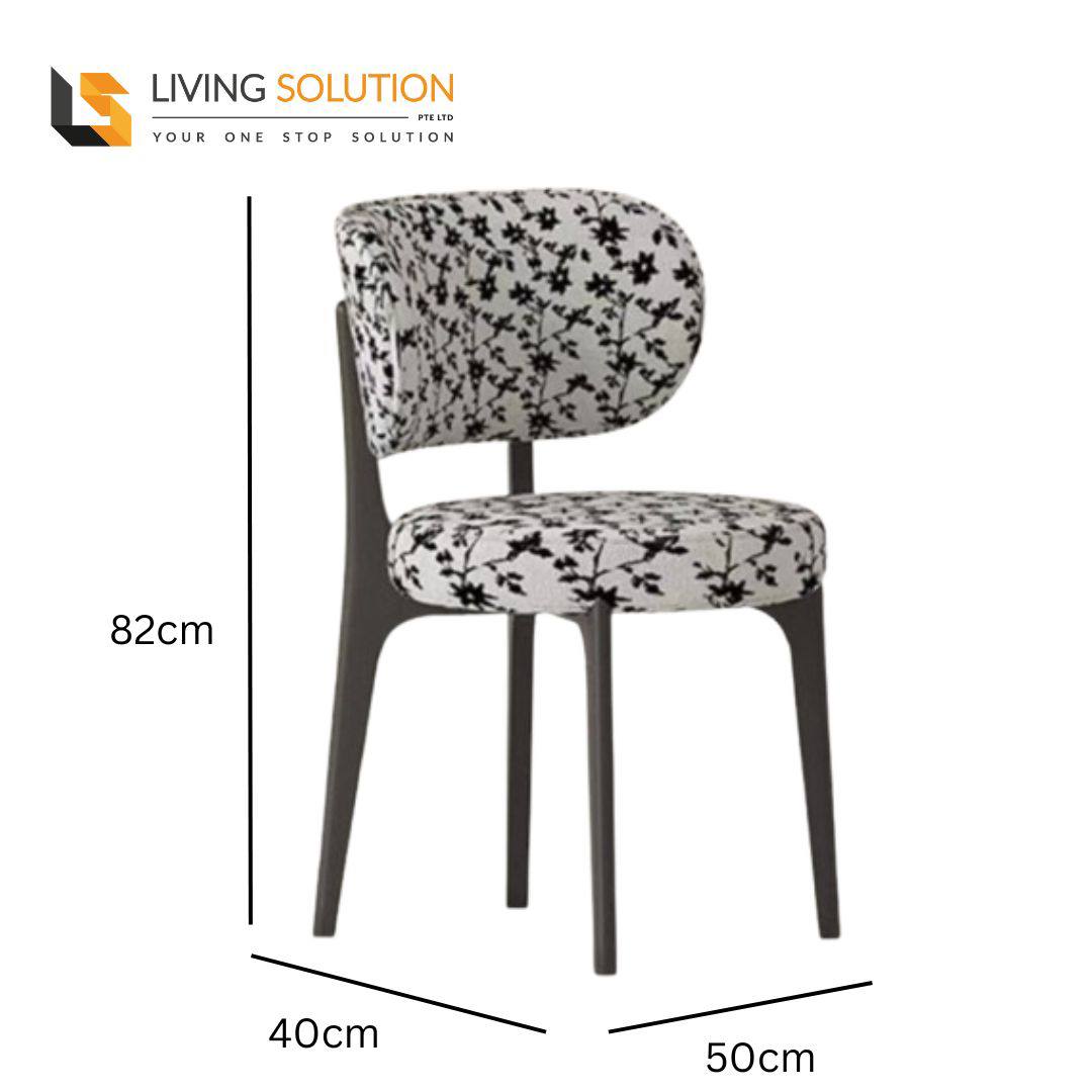 Yash Ash Wood Dining Chair dimension Yash Ash Wood Dining Chair dimension