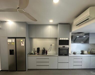 Custom Modular Premium SUS 304 Stainless Steel Kitchen Cabinet at customer house