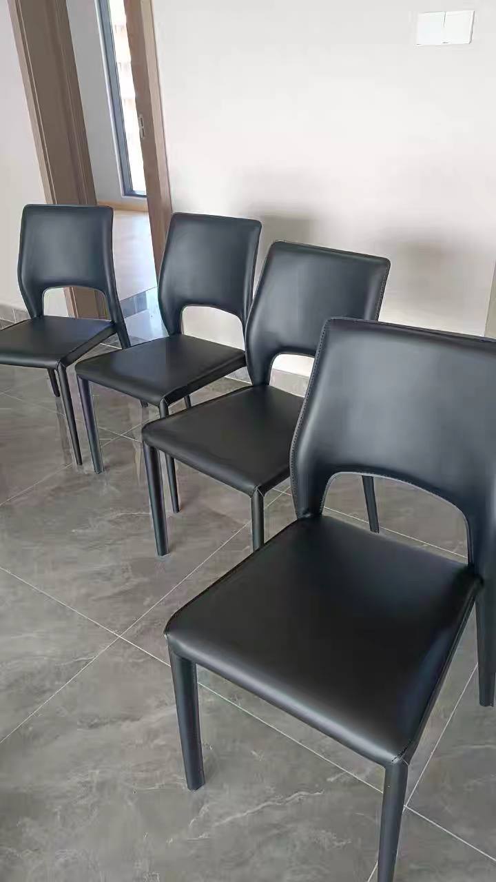 Maia Saddle Leather Dining Chair - Maia Saddle Leather Dining Chair