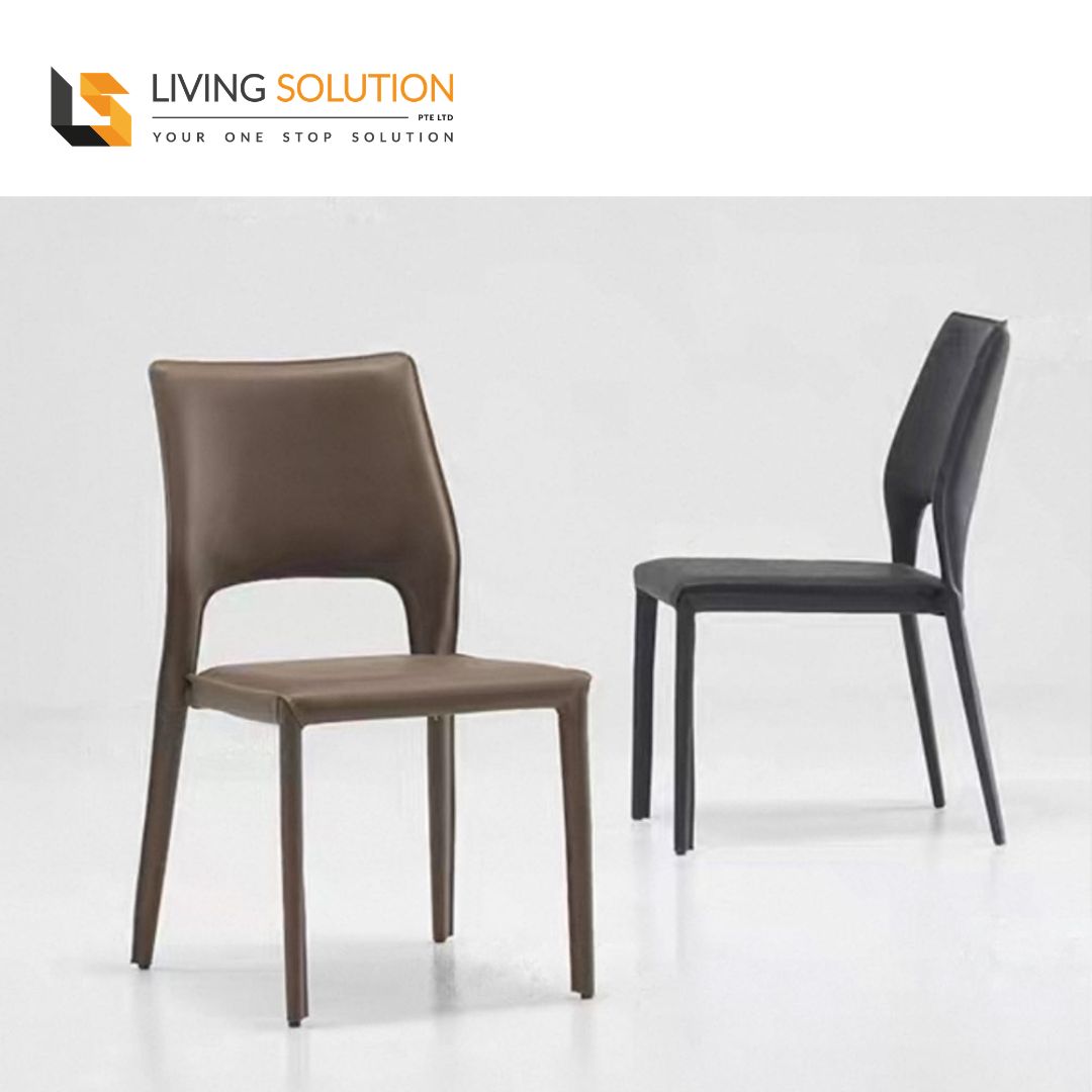 Maia Saddle Leather Dining Chair Maia Saddle Leather Dining Chair