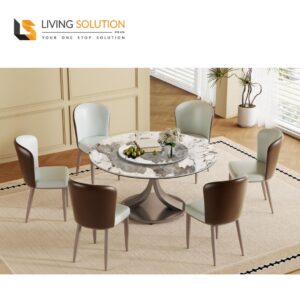 Ronin Round Sintered Stone Dining Table