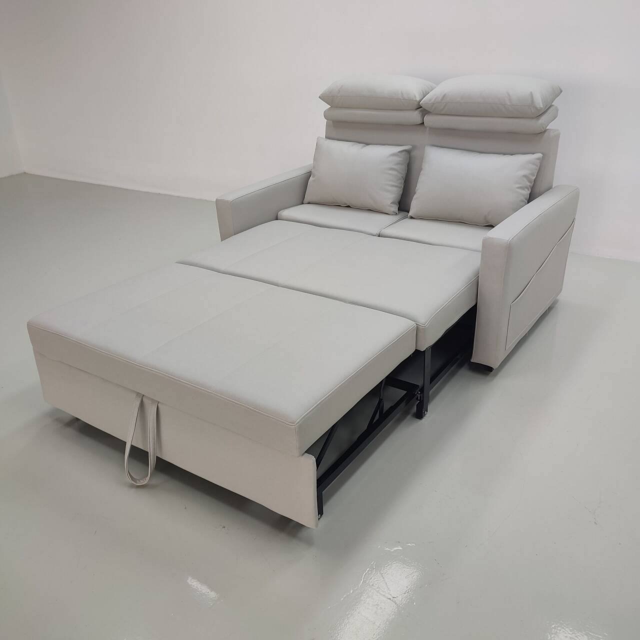 Tada Pull Out Sofa Bed with Adjustable Headrest 140cm -2 Tada Pull Out Sofa Bed with Adjustable Headrest 140cm